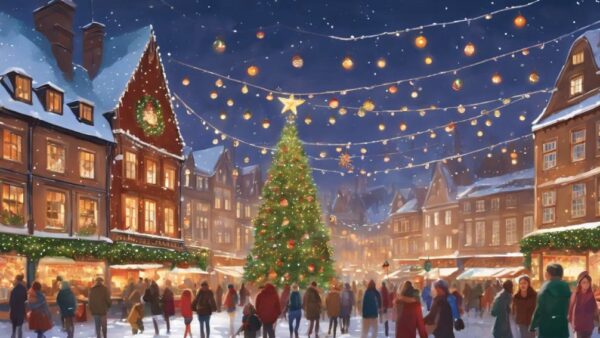 festive magic in cities