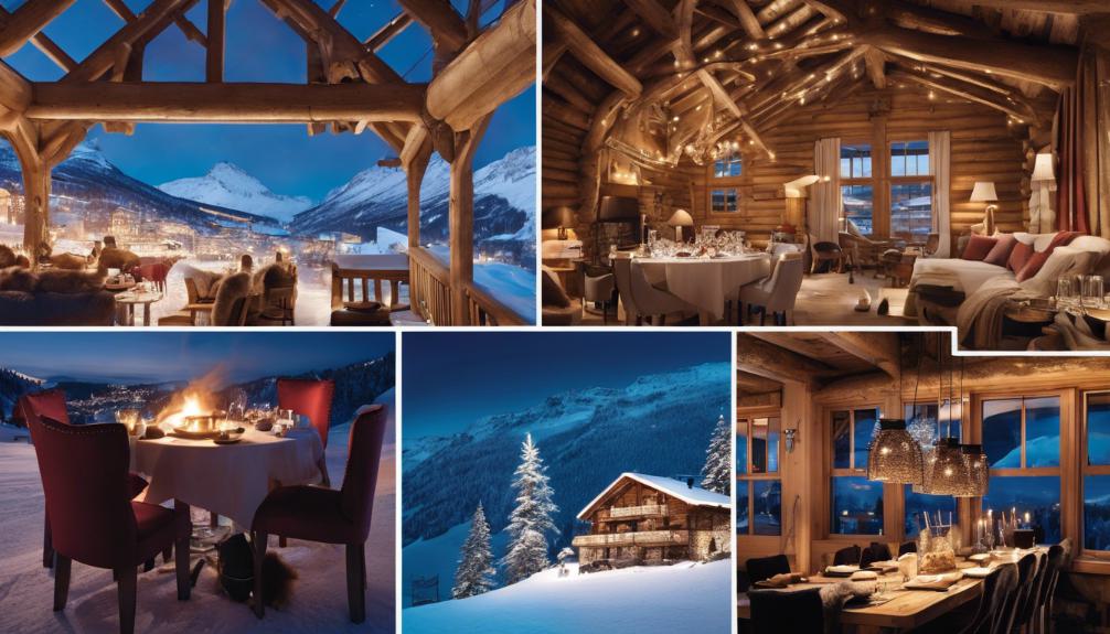 skiing and culinary delights