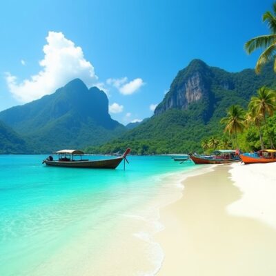 indonesian island travel paradise