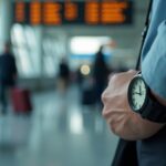 anticipated arrival time at airport