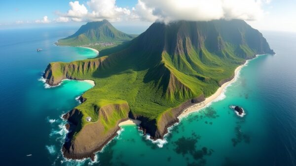 diverse captivating island landscape