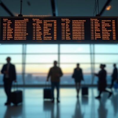 flights within north american continent