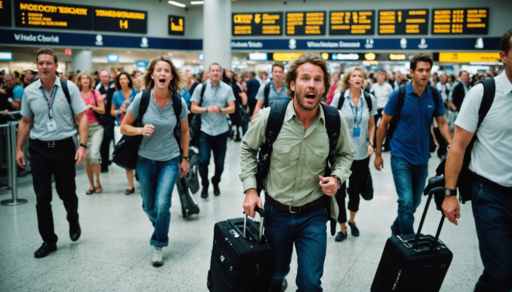 airport rush consequences revealed