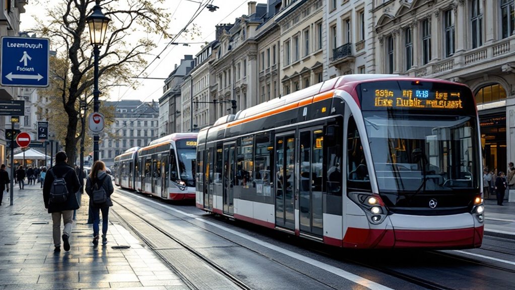 luxembourg free transport eligibility