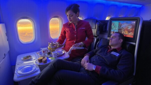 award winning in flight experience