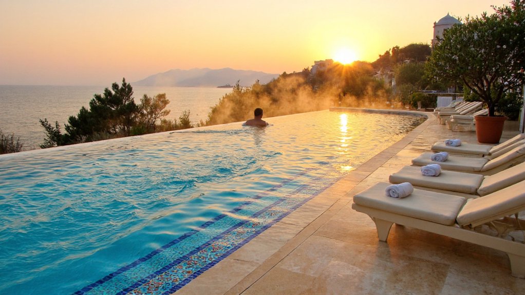 heated pool accommodations turkey