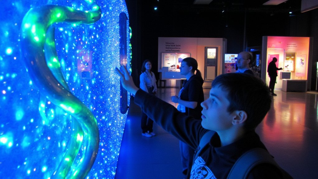 interactive scientific exploration destination