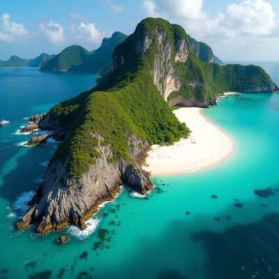 pabėkite į ramųsias Azijos salas