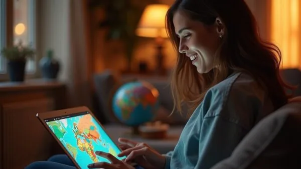 virtualaus pasaulio kelionių svetainės