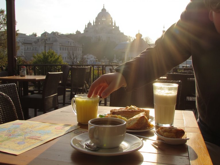 authentic bulgarian breakfast and historical treasures
