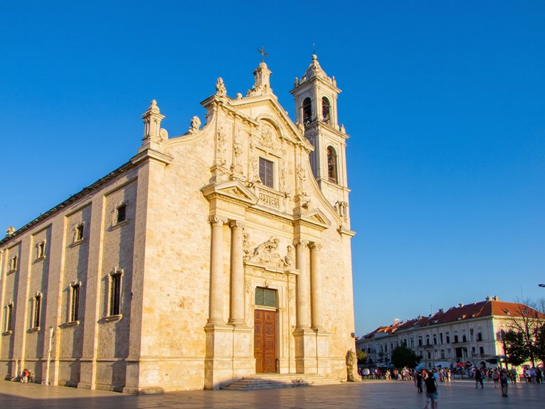 baroque cathedral s iconic bell tower