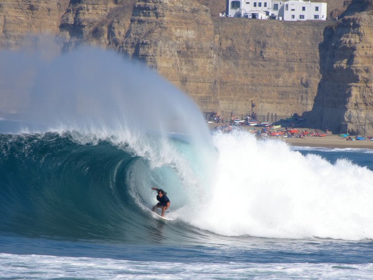 coastal surfing adventure destination
