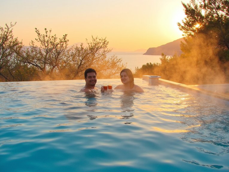comfortable year round private luxurious swimming