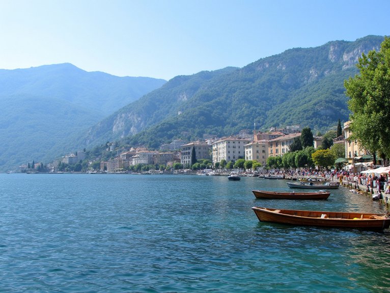 dramatic lakeside mountain landscapes captivate visitors