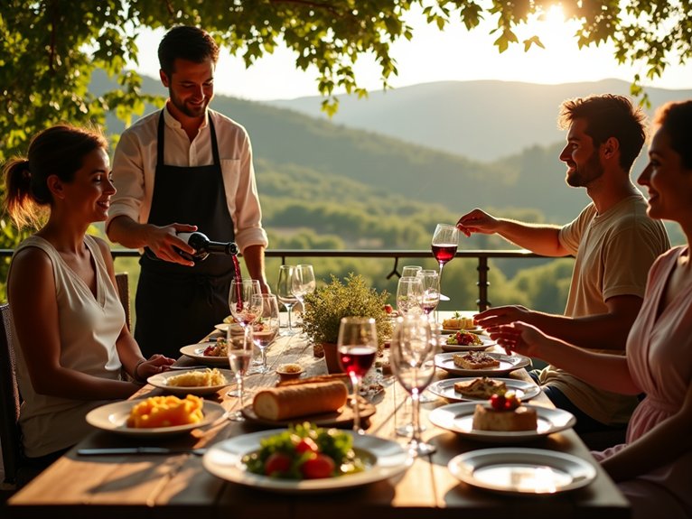 immersive tuscan wine and food experiences