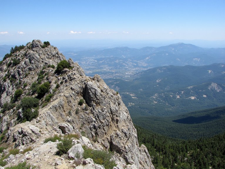 mythical mountain hiking panoramas