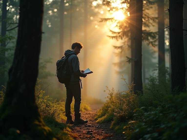 navigate forest safely