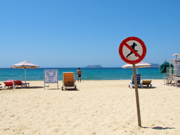 overly strict beach management policies
