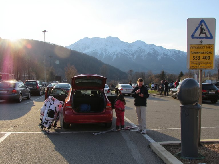 parking information for zakopane resort