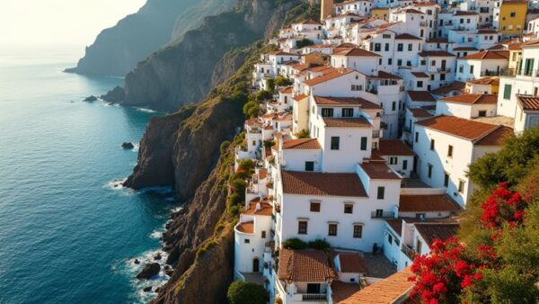 picturesque captivating spanish town