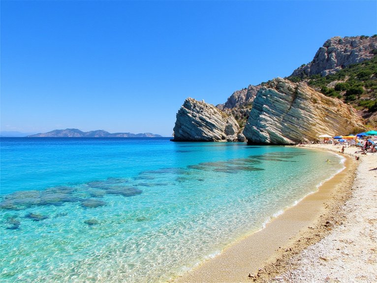pristine tranquil turquoise breathtaking
