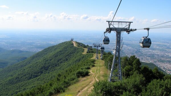 scenic mountain cable car experience