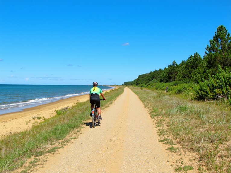 scenic well maintained accessible bike trail