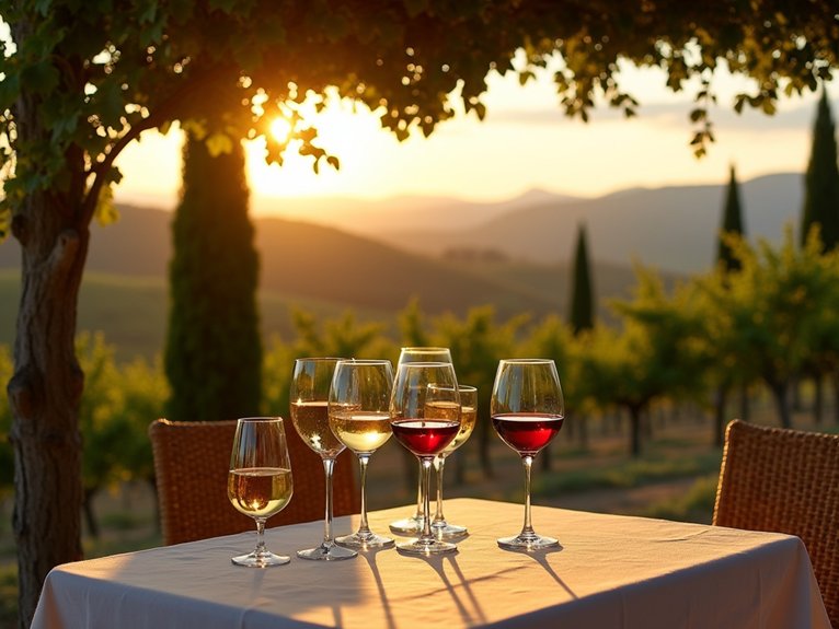 tuscan farm wine tasting experiences