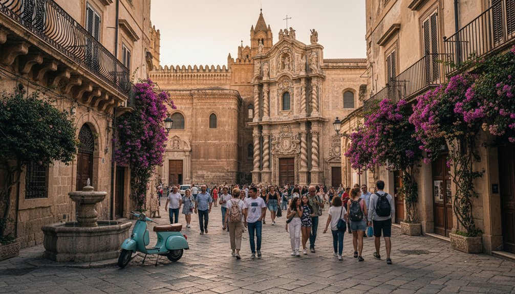 kompaktiškas istorinis pasivaikščiojimo maršrutas po Palermą