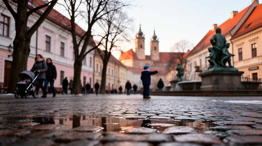 kompaktiški Ržešuvo pėsčiųjų maršrutai