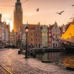 Gdansko senamiestis prie jūros