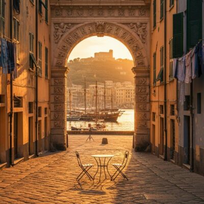 Genujos kelionių gido akcentai