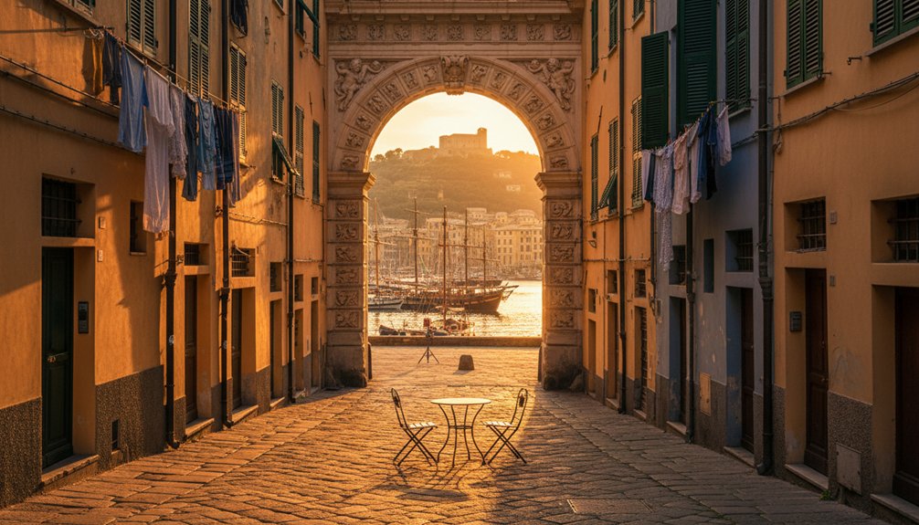 Genujos kelionių gido akcentai