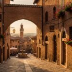 viduramžių Sienos gatvių gidas