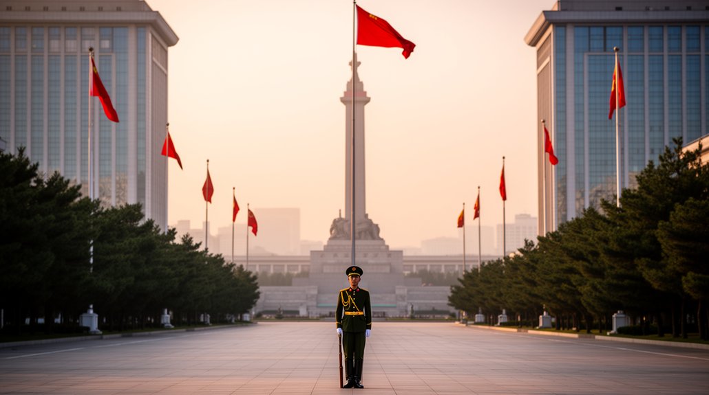 monumentalūs Pchenjano politiniai orientyrai