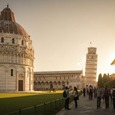 Piza už garsiojo pasvirusio bokšto ribų