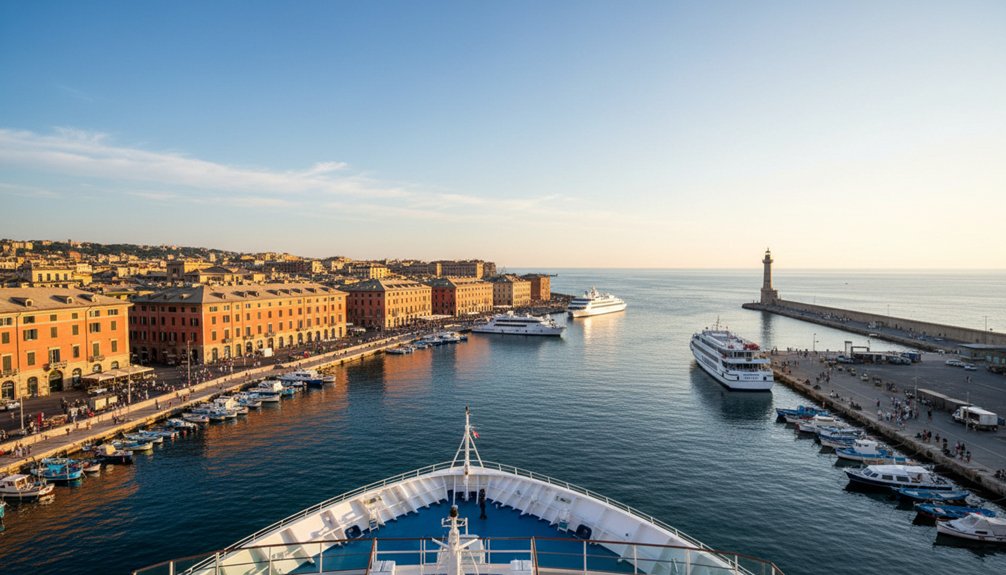 porto antico kruizo atvykimo kryptys