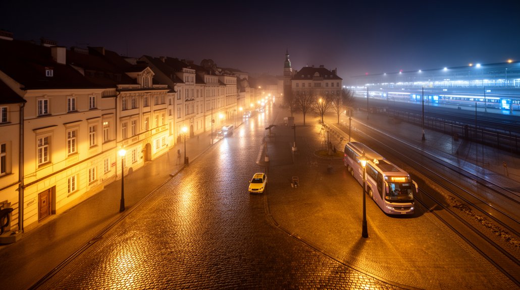 gerai susisiekęs transporto mazgas