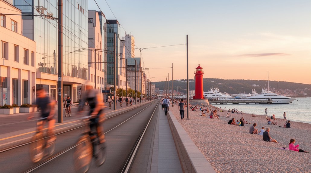 jaunas pajūrio Baltijos uostas