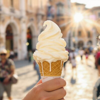 Turistai įspėjami perkantys ledus