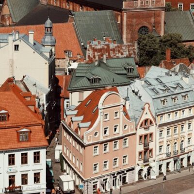 Tapk turisto vietoje mieste