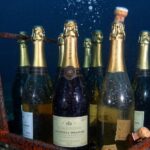 Šampano buteliai išliko Titaniko gylyje