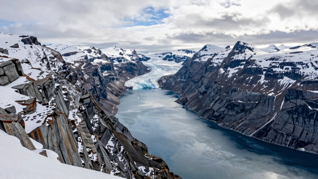 pakartotinis ledyninis įpjovimas, formuojantis fjordus