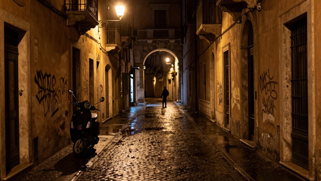 Roma naktį suvokiama kaip nesaugi