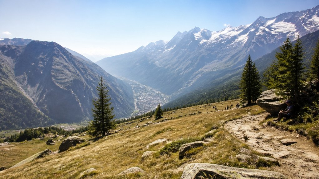 Šamoni rajone intensyvi alpinė karščio banga