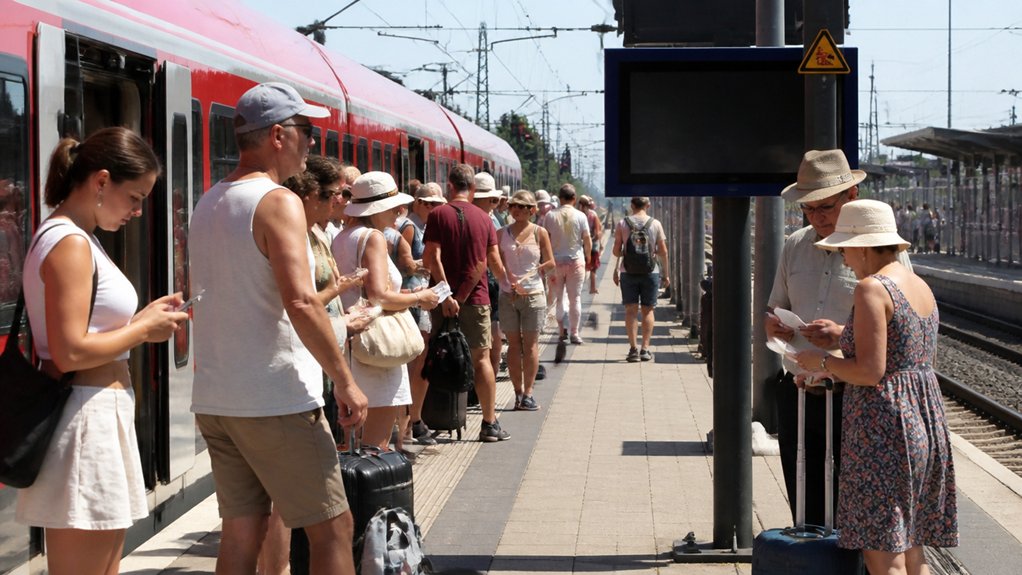 Karščio banga sutrikdo Europos geležinkelius