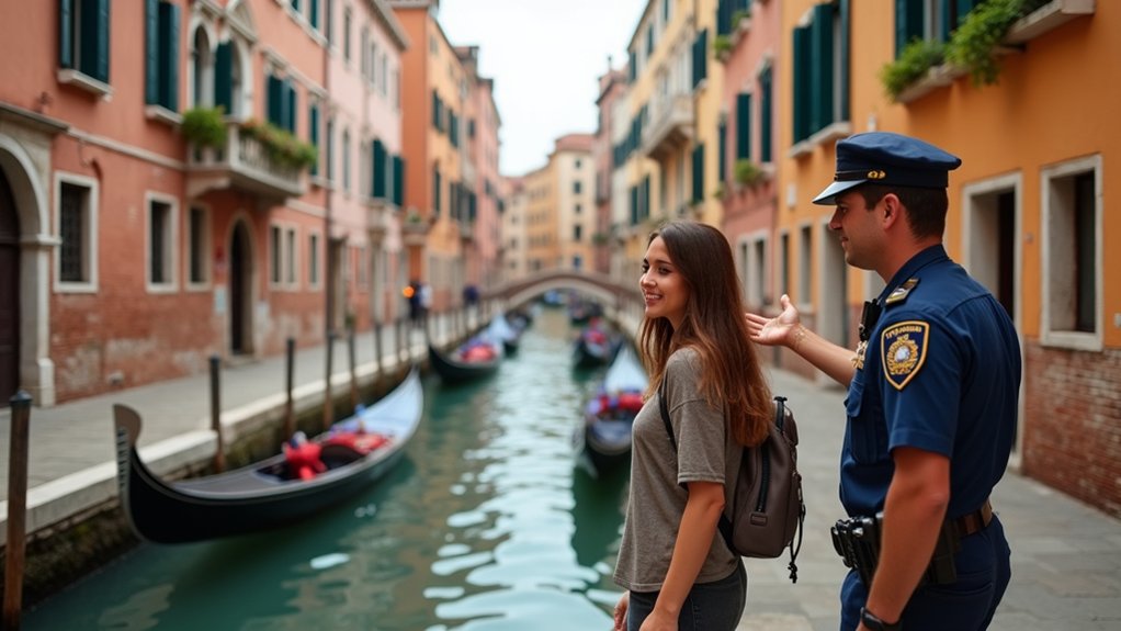 griežtos turistų elgesio taisyklės Venecijoje