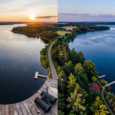 Mozūrų ežerai Lenkijos teritorija