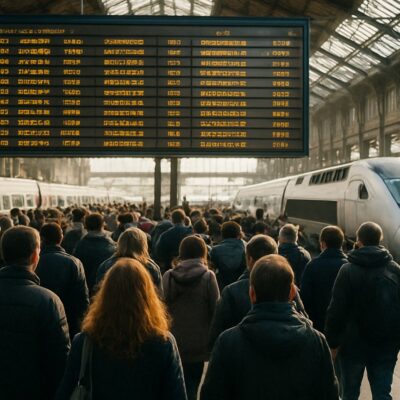 Po riaušių – visuotinis streikas: lapkričio 5-ąją Prancūzijoje gali sustoti traukiniai ir metro