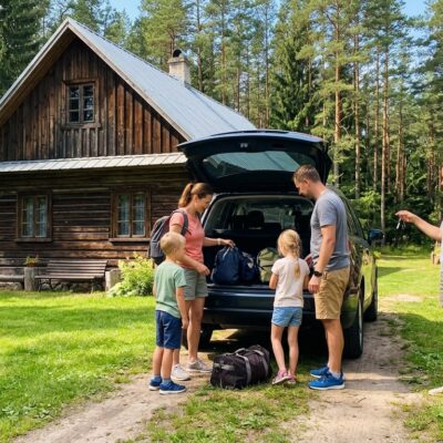 Brolis kasmet „pasiskolindavo“ mano sodybą Dzūkijoje savo draugams. Šią vasarą atvažiavęs jis rado kitus poilsiautojus su nuomos sutartimi